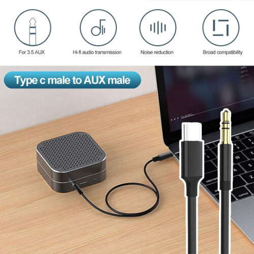 USB-C til 3,5 mm lydkabeladapter 2