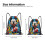 Mickey Mouse Turnbeutel, mittelgroß, Unisex 4