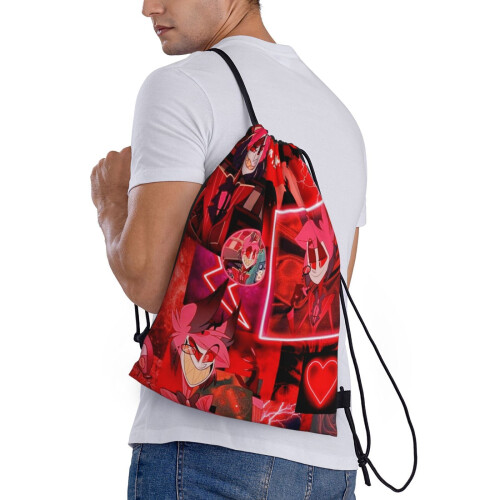 Hazbin Hotel Alastor Turnbeutel Unisex Klein 2