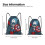 Captain America Turnbeutel, mittelgroß, Unisex 4