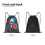 Captain America Turnbeutel, mittelgroß, Unisex 5