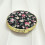 Miroir de poche compact à motif floral, pochette pliante double face 3