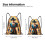 Dragon Ball Turnbeutel, faltbar, unisex, klein 4