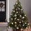 Christmas Tree Ornament Pendant 24PCS 6cm Beige 3