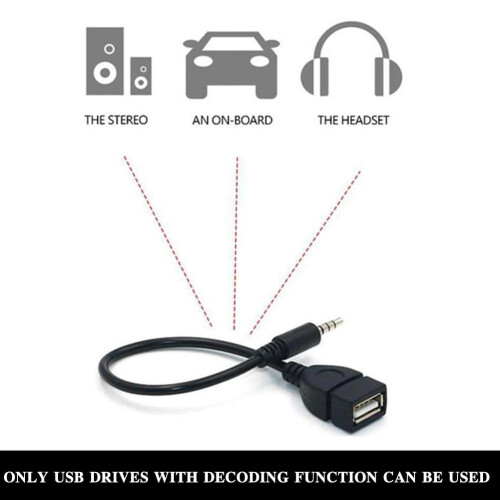 Adaptateur audio AUX vers USB 2.0 Type-A OTG 1