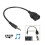 Adaptateur audio AUX vers USB 2.0 Type-A OTG 6