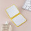 Mini miroir de maquillage carré portable double face pliable1 6