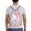 Hello Kitty Beutel mit Kordelzug, mittelgroß, faltbar, unisex 2