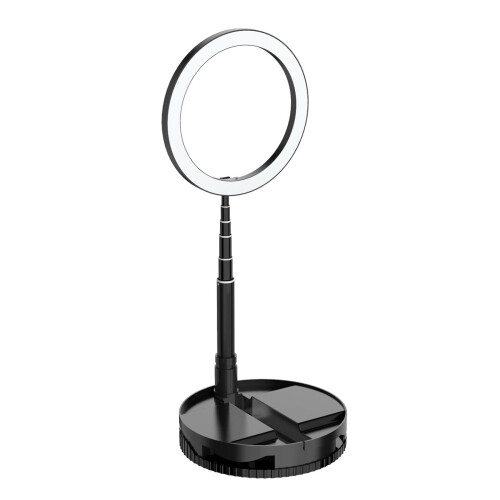 Anello luminoso a LED portatile per selfie con supporto per smartphone 1