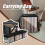 Vinyl record storage bag holds up to 50 LPs 3