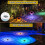 New Solar Pool Lights LED WATERPROOFINGing USB Rechargeable Pool Lights Hanging Tree Lights 7
