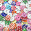Wood Buttons Round Pattern 15mm 100pcs 6