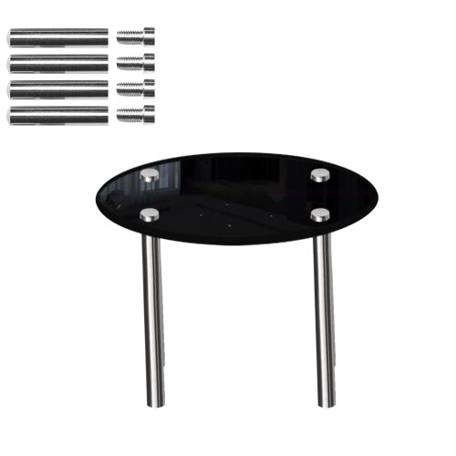 Acryl cupcakeplank met meerdere lagen (5 etages) 1