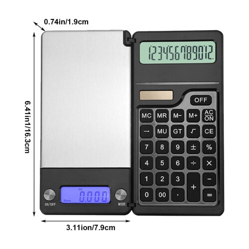 YANHAIGONG Solar-Powered Mini Calculator for Office and 2