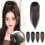 Extensión de coleta lisa para mujer con pinza. 3