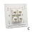 Ethernet-Wanddosenplatte CAT6RJ45 (UK) 7