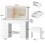 ALFORDSON Coiffeuse Maquillage Miroir Vanité Éclairage LED Chambre à Coucher 10