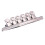 Ryska C-kurvade nagelklämmor 31 mm 6 st 6