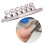 Ryska C-kurvade nagelklämmor 31 mm 6 st 7