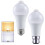 LED-bollamp met PIR-bewegingssensor, 9W E27B22 7
