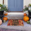 Jacenvly Halloween padlószőnyeg koponya mintával, 1 darab 4