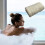 Beige Cotton Hand Towels Terry Striped 2-Pack 5
