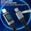 Kabel ładujący USB-C do USB-C2 metry100 W 4