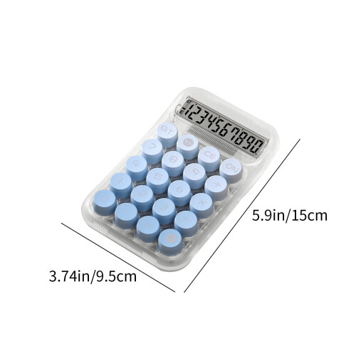 PWPSG scientific calculator 10-digit LCD blue 2