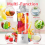 DERCLIVE portable blade blender cordless mini 12 oz 1