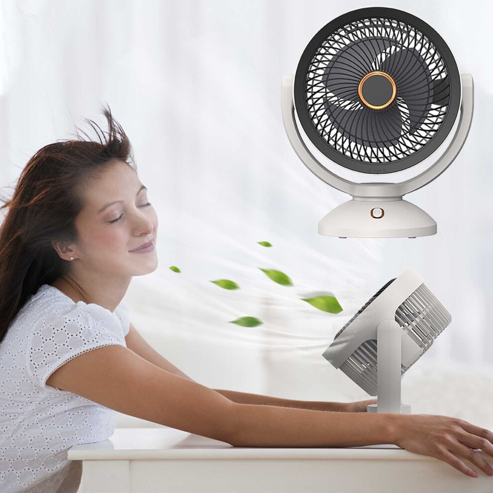 Donemore Quiet Desktop Air Circulator Fan, Adjustable Tilt, 901175798832