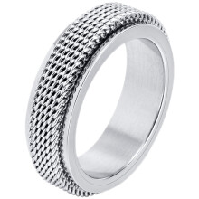 Stainless Steel Fidget Ring for Anxiety Relief