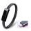 Cable USB para cargar pulseras iPhone y Android, 1 m 6