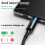 USB to Type-C charging cable1m fast charge 7