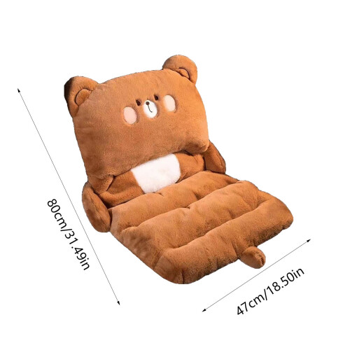 Car Cushion Winter Warm Siamese Pattern Cushion 2