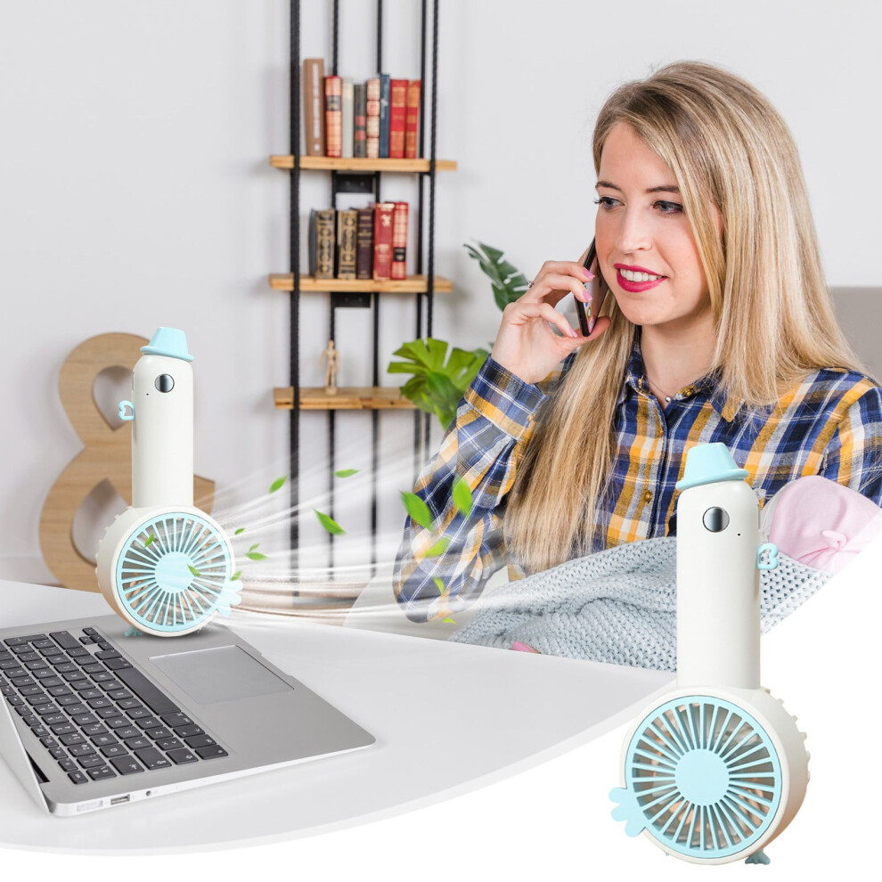 Yanhaigong Portable Handheld Fan Usb Rechargeable Mini Fan 901175812361