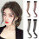 Flequillo de extensión rizado con clip 3