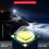 Faro a LED con batteria ricaricabile M4S8 7