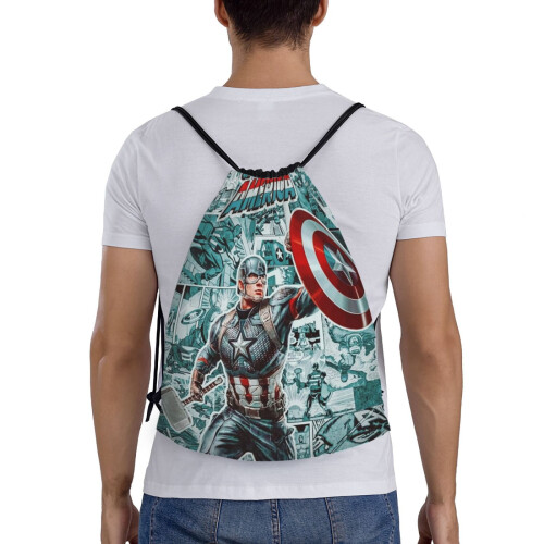 Captain America Turnbeutel, mittelgroß, Unisex 1