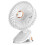 Kayannuo foldbar klipsventilator USB genopladelig hvid 2