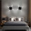 Applique murale extérieure LED étanche IP54 12W blanche 6