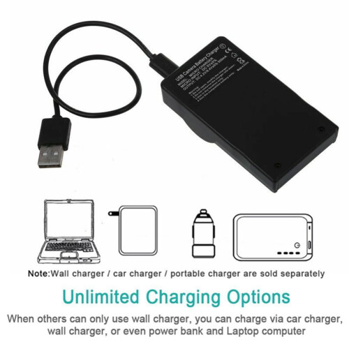 Olympus LI-50B kamerabatterilader USB 2