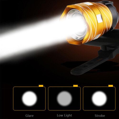 LOOPSUN LED bicycle front light USB rechargeable 2