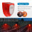 Solar-powered infrared alarm for theft and animal detection 3