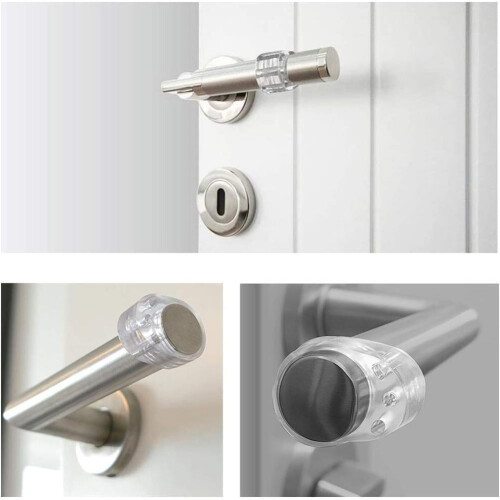 Door Handle Stopper Rubber Protector 4 Pack 1