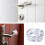 Door Handle Stopper Rubber Protector 4 Pack 5