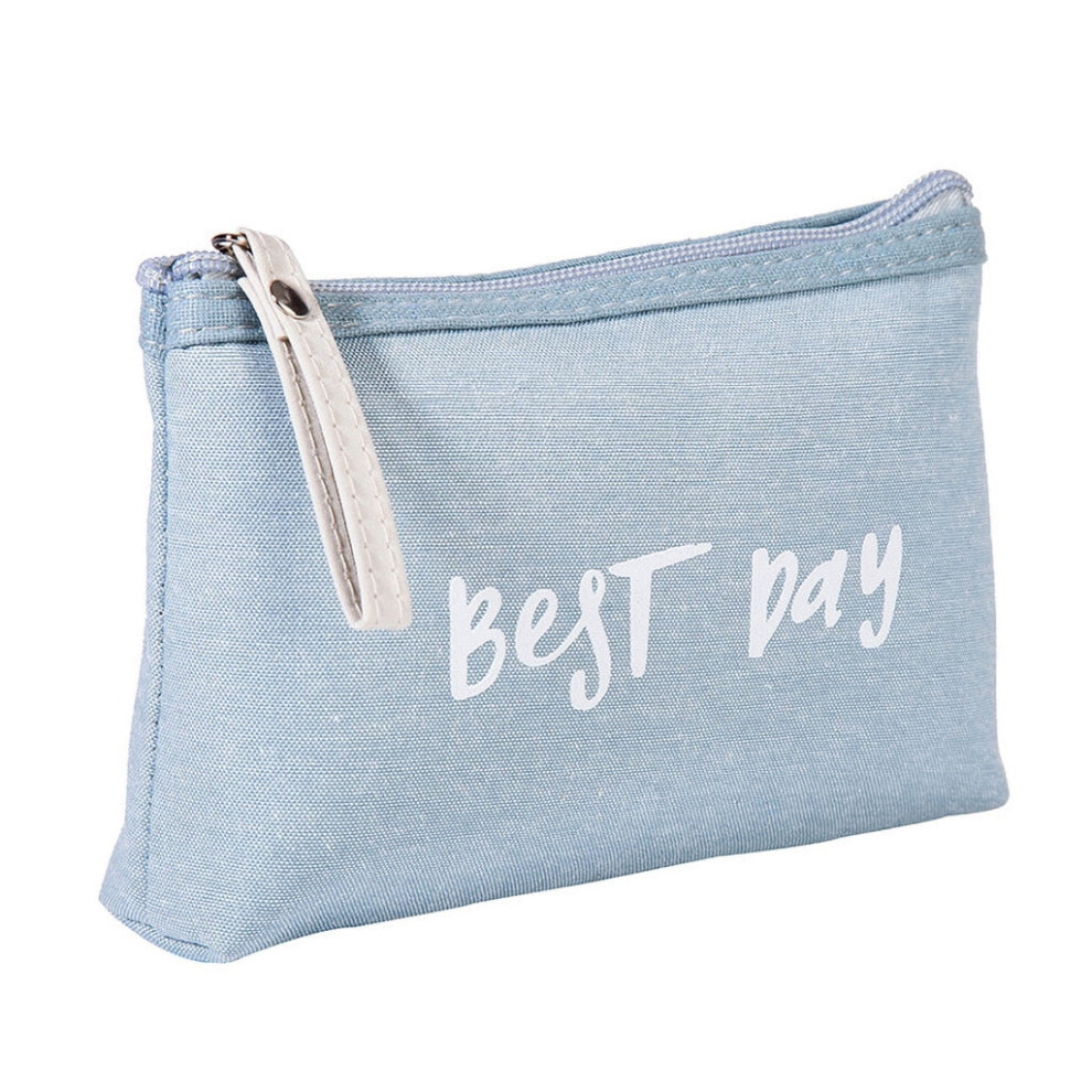 Cotton Linen Cosmetic Bag Large Capacity Travel Storage