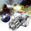 LED genopladelig pandelampe lys spotlight 1-pak 4