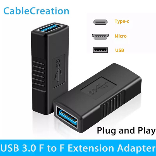 USB 3.0A Buchse auf Buchse Adapterkabel 1