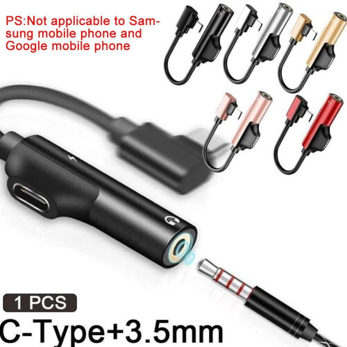 USB-C auf 3,5-mm-Audio-Splitter-Adapter (1 Stück) 1