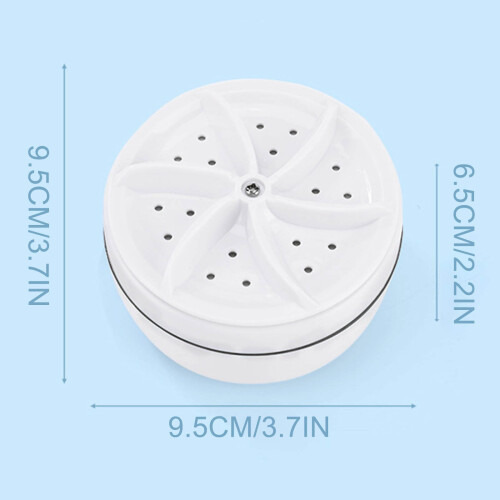 Portable Travel Washing Machine Turbo Spin Mini Washer 2